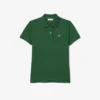 Polo feminino de corte regular em tecido Petit Piqué