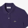 Polo feminino de corte regular em tecido Petit Piqué