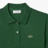 Polo feminino de corte regular em tecido Petit Piqué