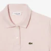 Polo feminino de corte regular em tecido Petit Piqué