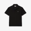 Polo feminino de malha piqué com corte descontraído