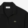 Polo feminino de malha piqué com corte descontraído
