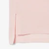 Polo feminino de malha piqué com corte descontraído