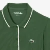 Polo feminino de ténis com ajuste regular e termorregulação
