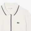 Polo feminino de ténis com ajuste regular e termorregulação