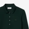 Polo feminino L.12.12 em mini piqué elástico com corte justo