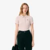Polo feminino Slim Fit L.12.D em algodão canelado