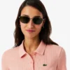 Polo feminino Slim Fit L.12.D em algodão canelado