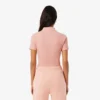 Polo feminino Slim Fit L.12.D em algodão canelado