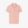 Polo feminino Slim Fit L.12.D em algodão canelado