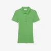 Polo feminino Slim Fit L.12.D em algodão canelado