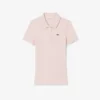 Polo feminino Slim Fit L.12.D em algodão canelado