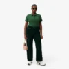 Polo feminino Slim Fit L.12.D em algodão canelado