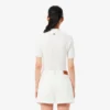 Polo feminino Slim Fit Pointelle com logótipo L.12.D