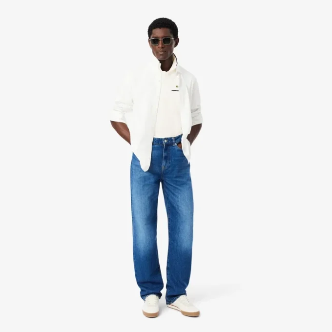 Polo L.12.12 Clássico com Bolso para Homem