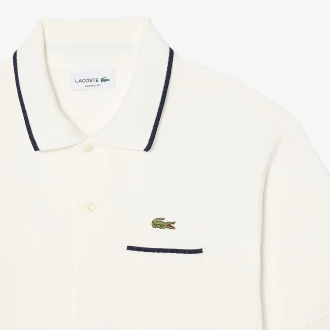 Polo L.12.12 Clássico com Bolso para Homem