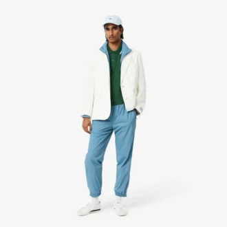 Polo L.12.12 com detalhes decorativos, corte regular, para homem