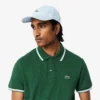 Polo L.12.12 com detalhes decorativos, corte regular, para homem