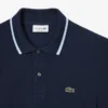 Polo L.12.12 com detalhes decorativos, corte regular, para homem