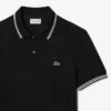 Polo L.12.12 com detalhes decorativos, corte regular, para homem