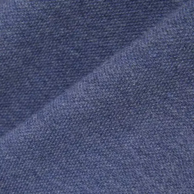Polo L.12.12 com efeito mesclado, corte clássico para homem