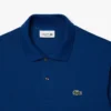 Polo L.12.12 de manga comprida com corte clássico para homem