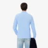 Polo L.12.12 de manga comprida com corte clássico para homem