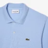 Polo L.12.12 de manga comprida com corte clássico para homem
