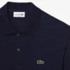 Polo L.12.12 de manga comprida com corte clássico para homem