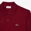 Polo L.12.12 de manga comprida com corte clássico para homem