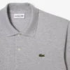 Polo L.12.12 de manga comprida com corte clássico para homem