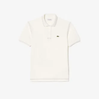 Polo L.12.12 Heavy Piqué de corte clássico para homem