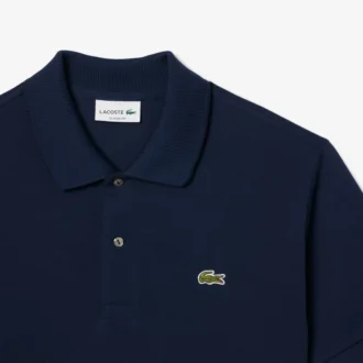 Polo L.12.12 Heavy Piqué de corte clássico para homem