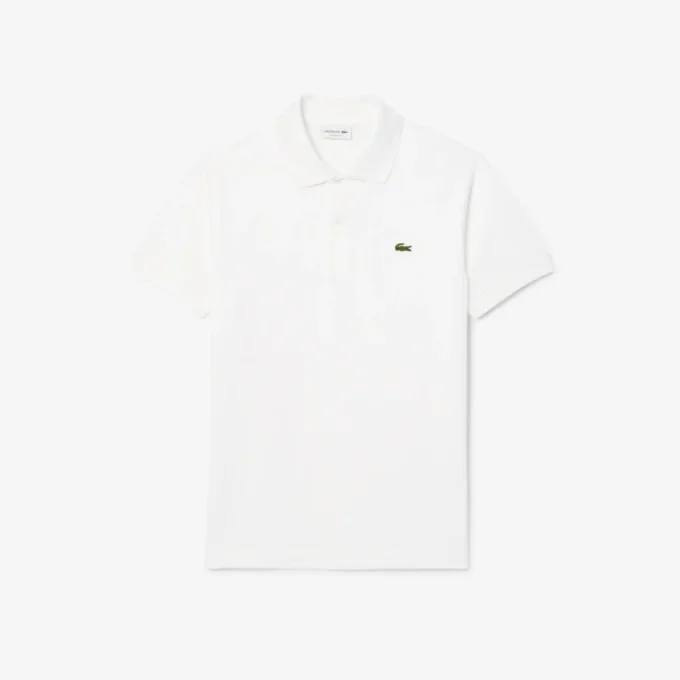Polo L.12.12 Heavy Piqué de corte clássico para homem