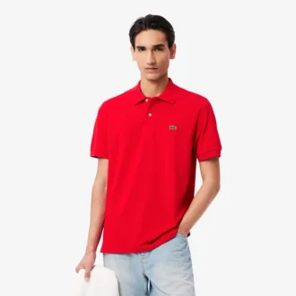 Polo L.12.12 Light Piqua de corte clássico para homem