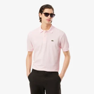 Polo L.12.12 Light Piqua de corte clássico para homem