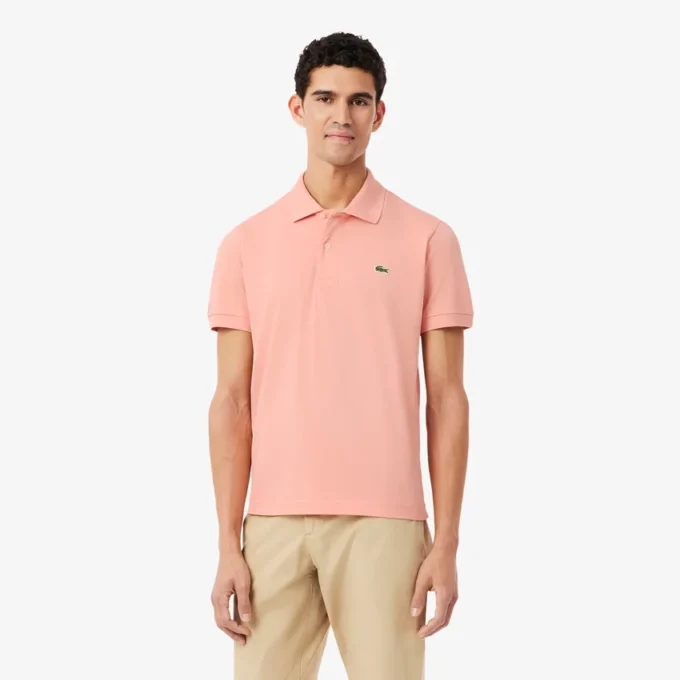Polo L.12.12 Light Piqua de corte clássico para homem