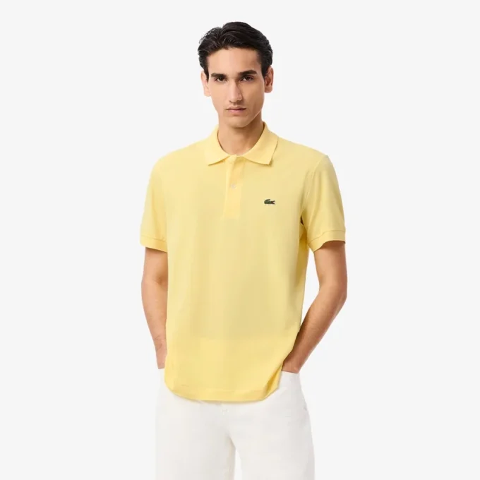 Polo L.12.12 Light Piqua de corte clássico para homem