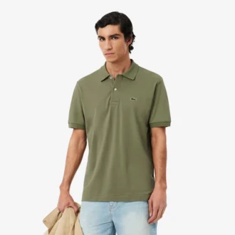 Polo L.12.12 Light Piqua de corte clássico para homem