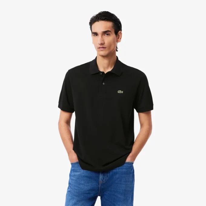 Polo L.12.12 Light Piqua de corte clássico para homem