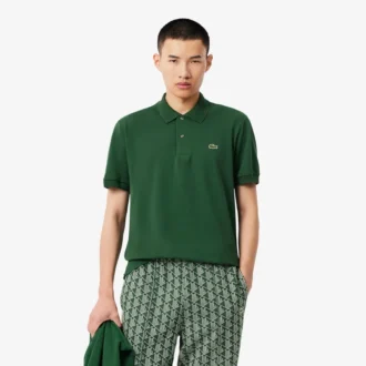 Polo L.12.12 Light Piqua de corte clássico para homem
