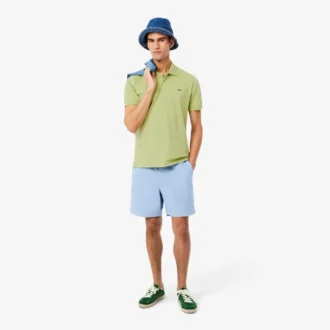 Polo L.12.12 Light Piqua de corte clássico para homem