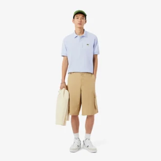 Polo L.12.12 Light Piqua de corte clássico para homem