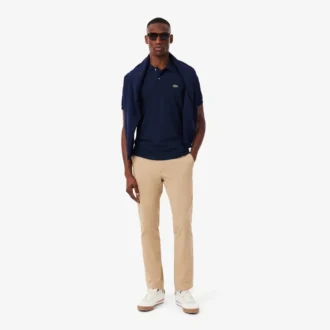 Polo L.12.12 Light Piqua de corte clássico para homem