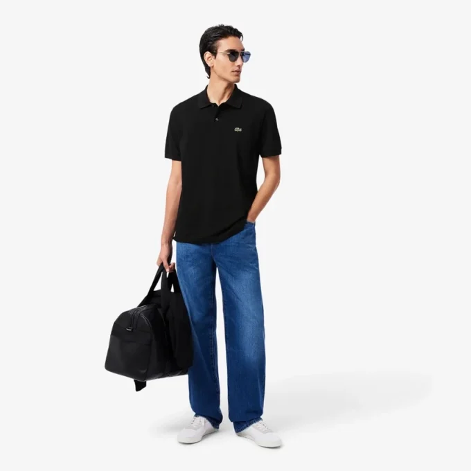Polo L.12.12 Light Piqua de corte clássico para homem