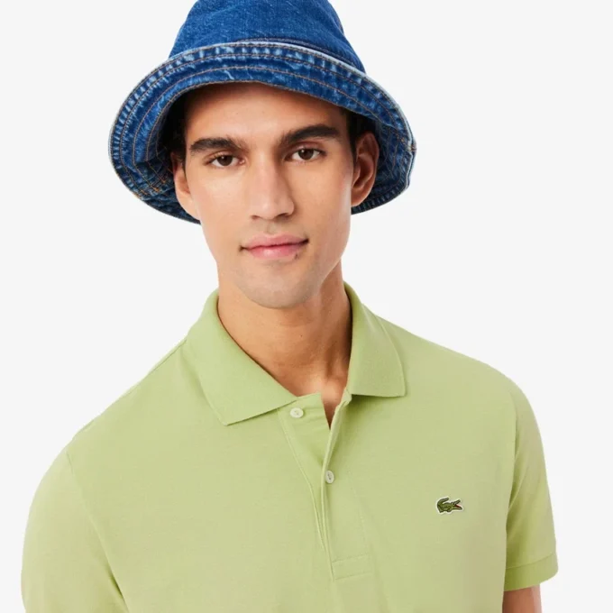 Polo L.12.12 Light Piqua de corte clássico para homem