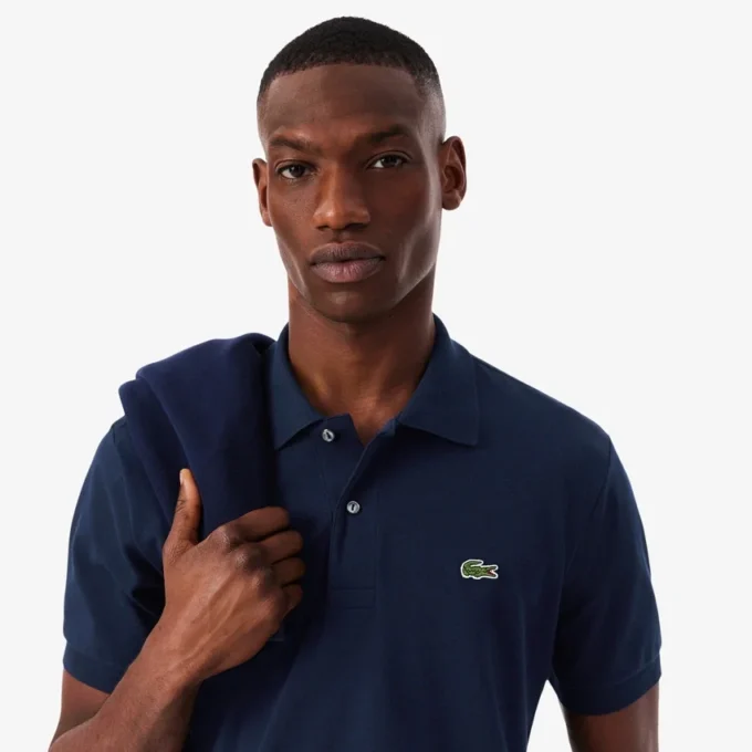 Polo L.12.12 Light Piqua de corte clássico para homem