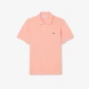 Polo L.12.12 Light Piqua de corte clássico para homem