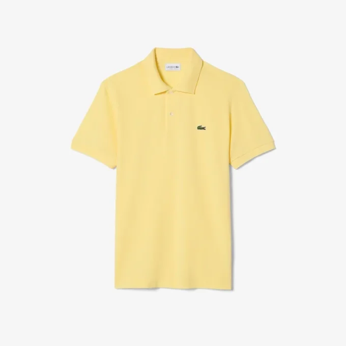 Polo L.12.12 Light Piqua de corte clássico para homem