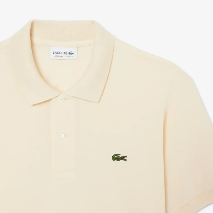 Polo L.12.12 Light Piqua de corte clássico para homem